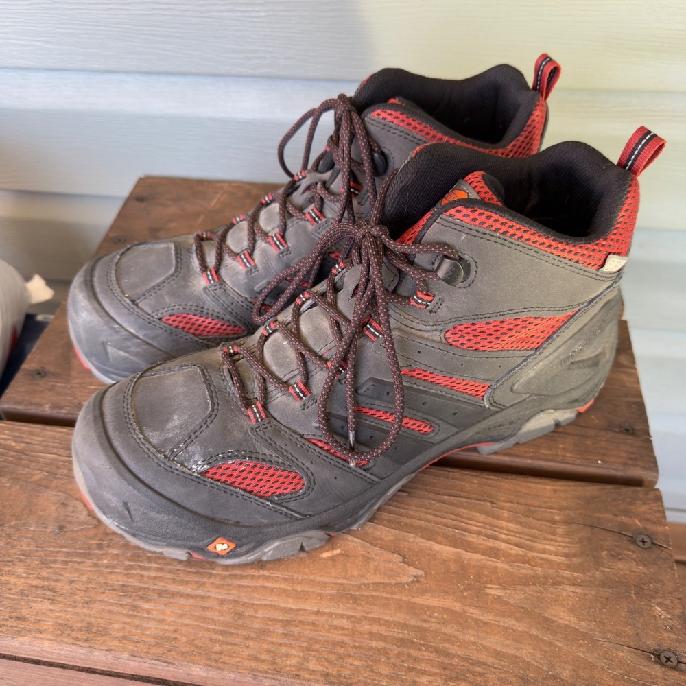 Merrell Work Strongfield Mid Waterproof Men's 12W Work Boots Composit Toe